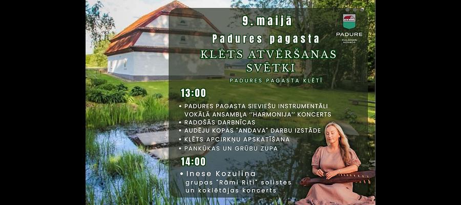 Padures pagasta klēts atvēršanas svētki